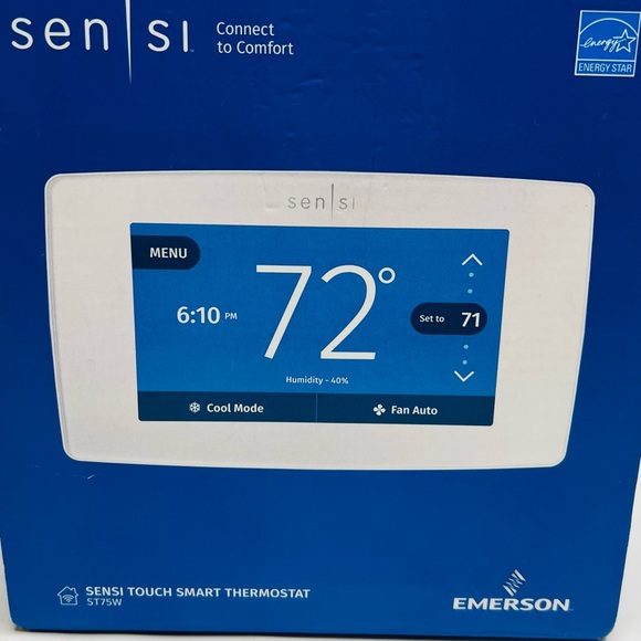Sensi Touch Wi-Fi Smart Thermostat with Touchscreen Color Display - Picture 8 of 9